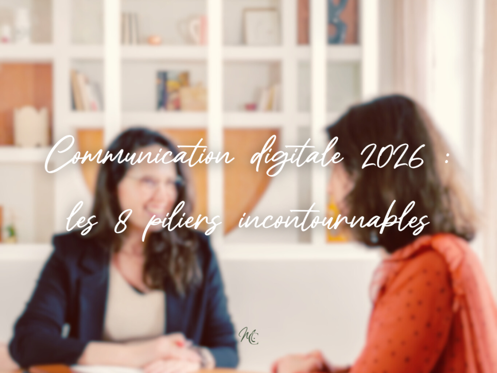 image pour illustration sur le site internet maison charlotte de l'article sur les piliers de la communication digitale en 2026