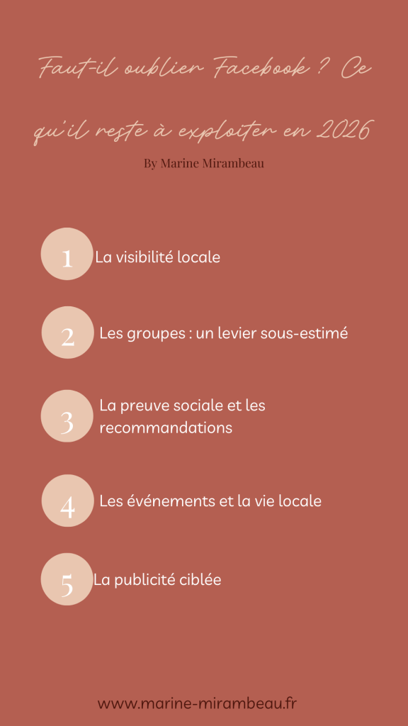 stratégie Facebook 2026